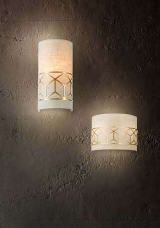 Открыть Накладной светильник Maytoni Messina H223-WL-01-G Фото Накладной светильник Maytoni Messina H223-WL-01-G