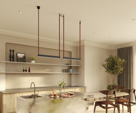 Фото Накладной светильник Maytoni Points TR128B-24W3K-M-B