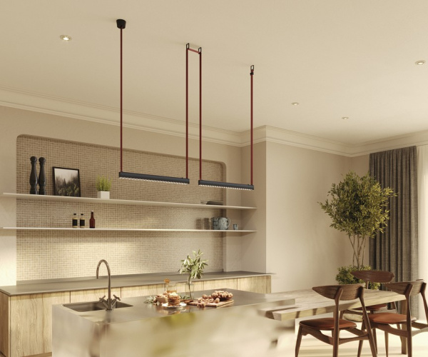 Фото Накладной светильник Maytoni Points TR128B-24W3K-M-B