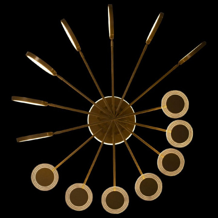 Открыть Потолочная люстра Loft it Megan 10164L Gold Фото Потолочная люстра Loft it Megan 10164L Gold