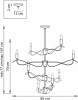 Фото Люстра на штанге Lightstar Ragno 733287