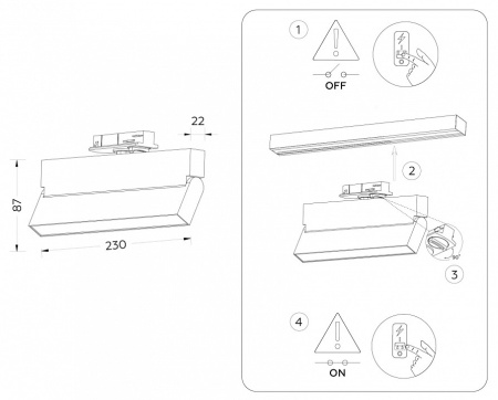 Открыть Светильник на штанге Ambrella Light GL GL6806 Фото Светильник на штанге Ambrella Light GL GL6806