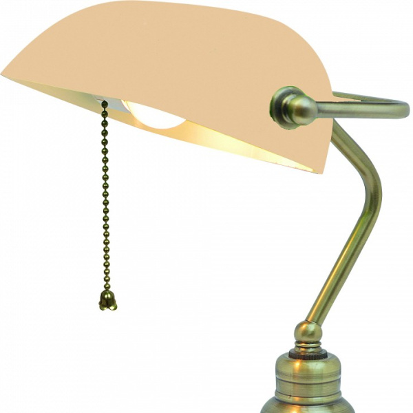 Фото Настольная лампа офисная Arte Lamp Banker A2493LT-1AB