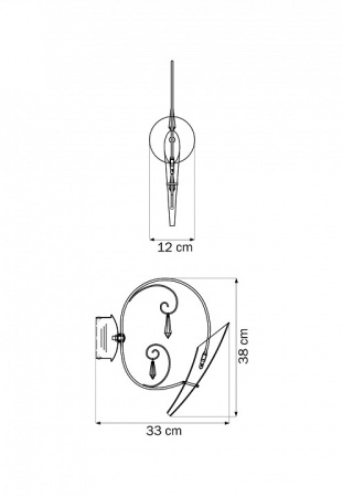 Фото Бра Lightstar Scarabeo 755614