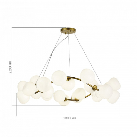 Фото Подвесная люстра ST-Luce Sweven SL1519.303.24