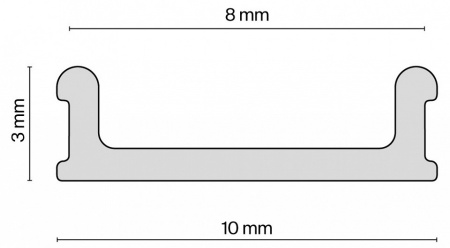 Открыть Заглушка для профиля Maytoni ALM012EC ALM012-SC-B Фото Заглушка для профиля Maytoni ALM012EC ALM012-SC-B
