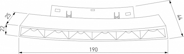 Фото Встраиваемый светильник Elektrostandard Slim Magnetic a066513