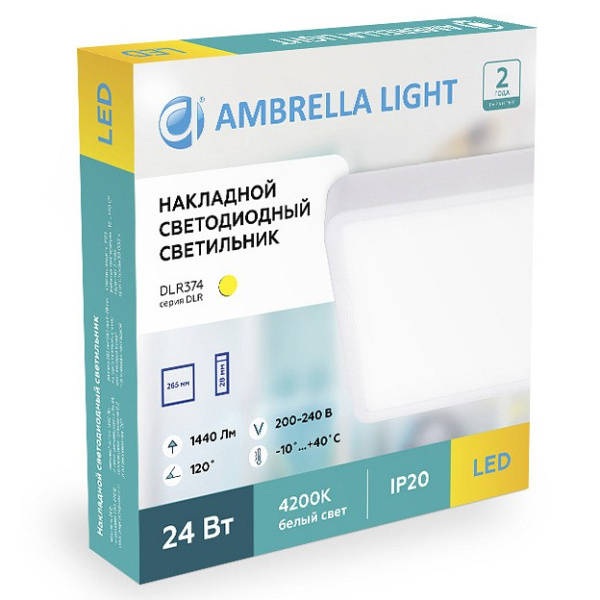 Фото Накладной светильник Ambrella Light DLR DLR374