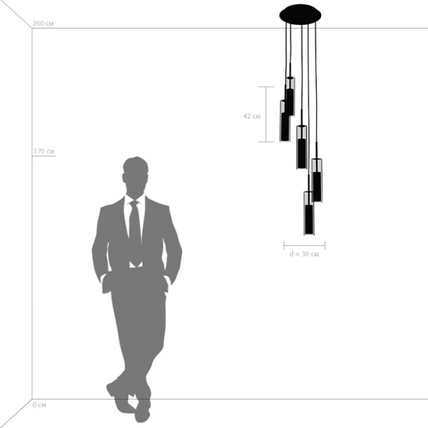 Фото Подвесной светильник Lightstar Cilino 756052