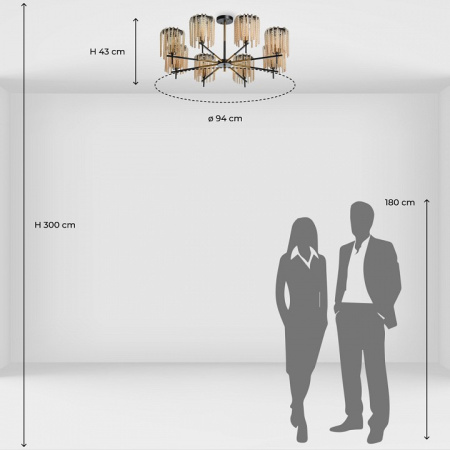 Фото Люстра на штанге MW-Light Лавиния 2 443010508