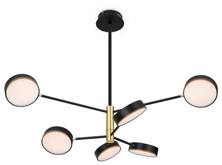 Фото Люстра на штанге Freya Tibo FR6048CL-L6GR