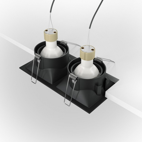 Фото Встраиваемый светильник Maytoni Dot DL029-2-02B