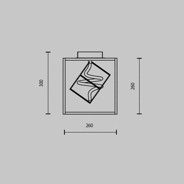 Фото Накладной светильник Maytoni Membrane MOD345CL-L9BS3K