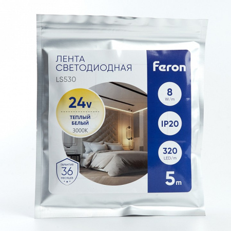 Фото Лента светодиодная Feron LS530 48263