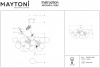 Фото Потолочная люстра Maytoni Dallas MOD545CL-20BS