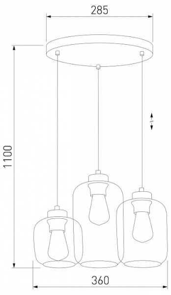 Фото Подвесной светильник TK Lighting Marco 3325 Marco Green
