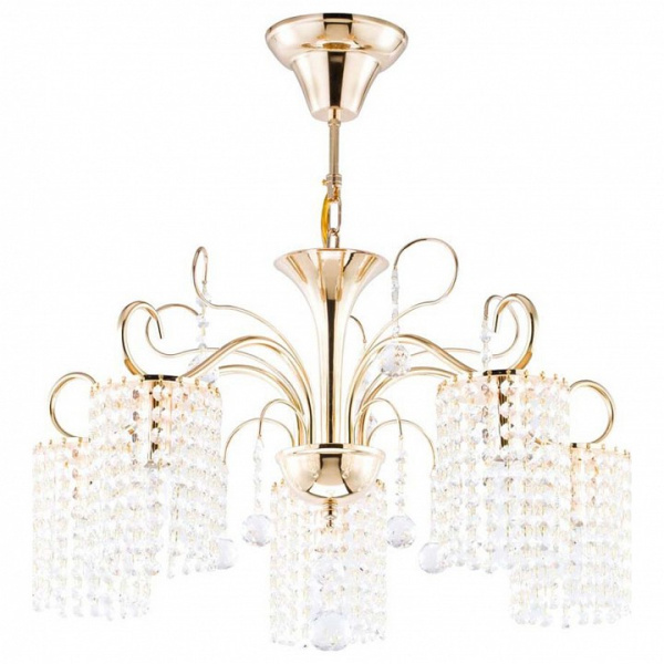 Фото Подвесная люстра Freya Leona FR1127-PL-05-G