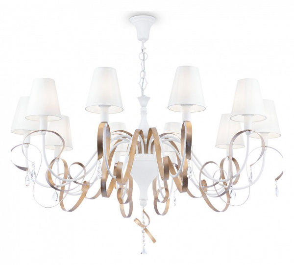 Фото Подвесная люстра Maytoni Intreccio ARM010-10-W