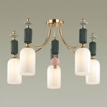 Фото Потолочная люстра Odeon Light Candy 4861/5C