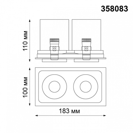 Открыть Спот Novotech Lanza 358083 Фото Спот Novotech Lanza 358083
