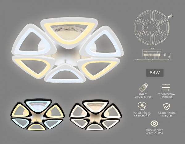 Фото Потолочная люстра Ambrella Light FA FA4494