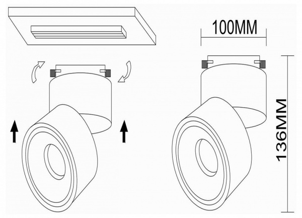 Фото Светильник на штанге ST-Luce ST652 ST652.546.12