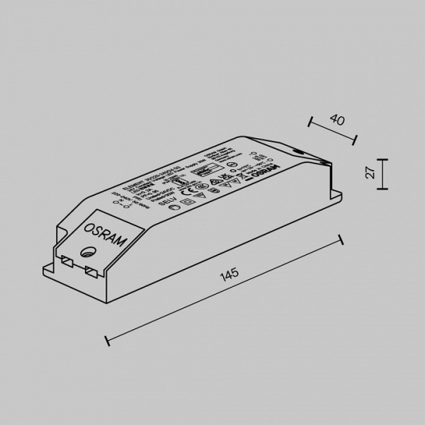 Фото Блок питания Maytoni Power Supply Flarity 30/220-240/24 G2