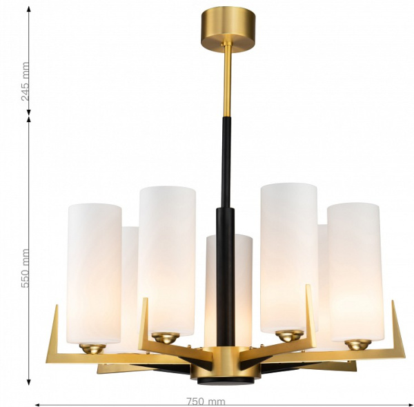 Фото Люстра на штанге Favourite Maximo 2623-7P