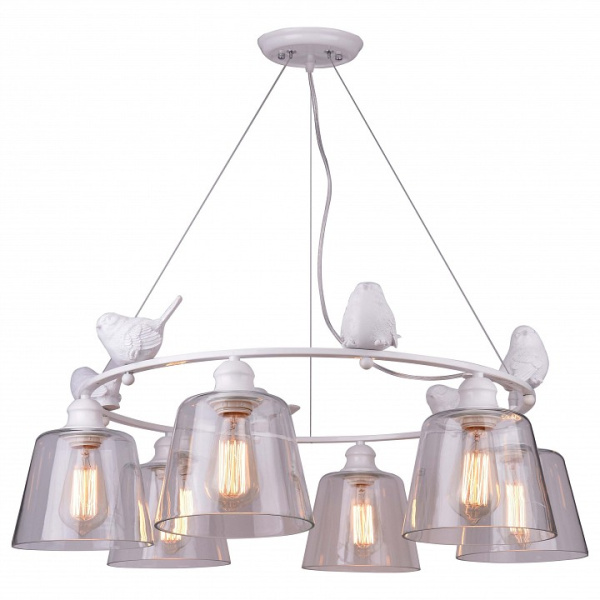 Фото Подвесная люстра Arte Lamp Passero A4289LM-6WH