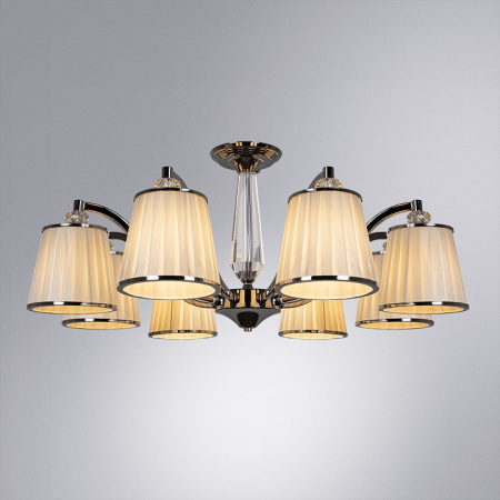 Открыть Люстра на штанге Arte Lamp Talitha A4047PL-8CC Фото Люстра на штанге Arte Lamp Talitha A4047PL-8CC