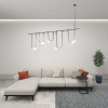 Открыть Накладной светильник Denkirs BELTY FLOW DK5561-WH+BK Фото Накладной светильник Denkirs BELTY FLOW DK5561-WH+BK