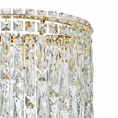 Открыть Подвесная люстра Indigo Carletti 12041/10P Gold Фото Подвесная люстра Indigo Carletti 12041/10P Gold