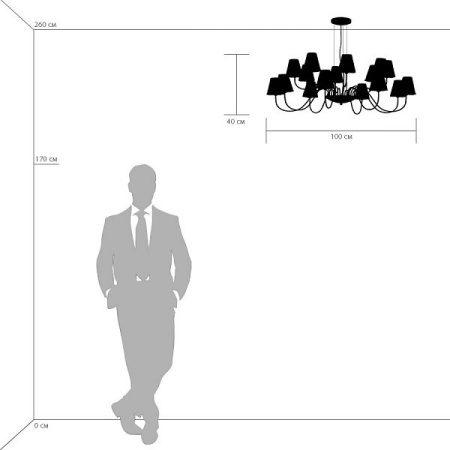 Фото Подвесная люстра Lightstar Diafano 758164