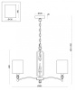 Фото Подвесная люстра Freya Riverside FR1007PL-05BS