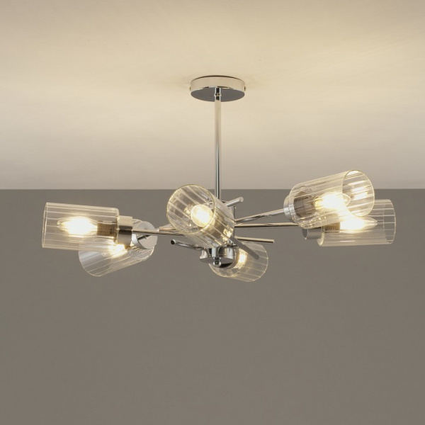 Фото Люстра на штанге Moderli Frosty V10811-6P