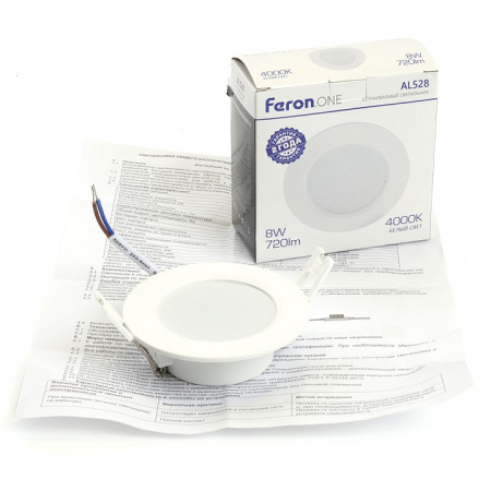 Фото Встраиваемый светильник Feron AL528 48872