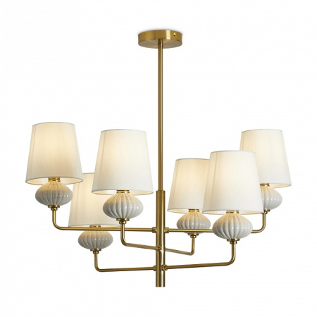 Фото Люстра на штанге Freya Ceramics FR2029PL-06BS