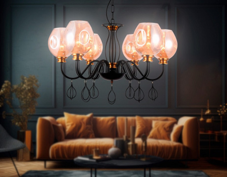 Открыть Подвесная люстра Ambrella Light TR TR9055 Фото Подвесная люстра Ambrella Light TR TR9055