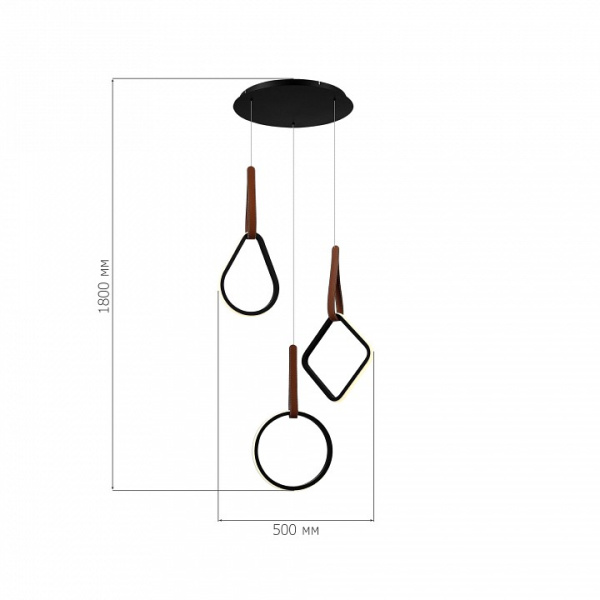 Фото Подвесной светильник ST-Luce Shape SL6131.403.36