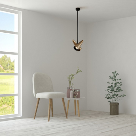 Фото Светильник на штанге Maytoni Giro MOD095PL-02BS