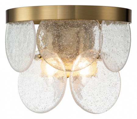 Открыть Накладной светильник Indigo Bianco 12018/2W Brass Фото Накладной светильник Indigo Bianco 12018/2W Brass