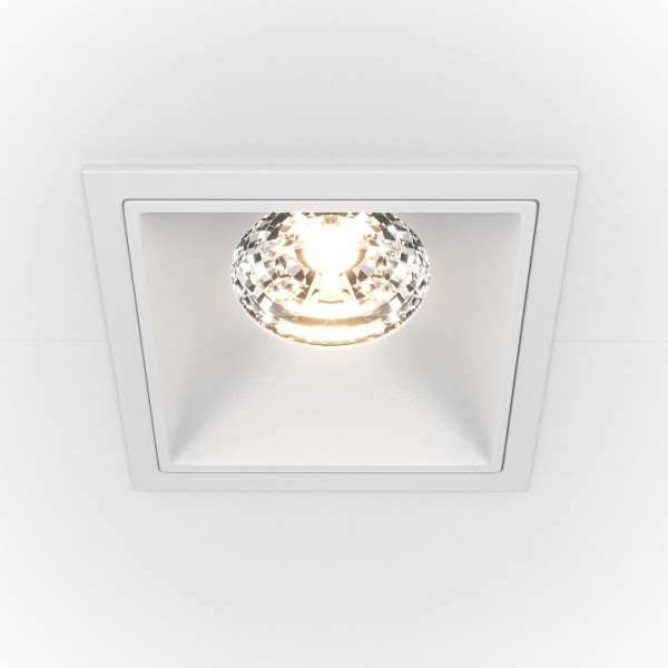 Фото Встраиваемый светильник Maytoni Alfa DL043-01-15W4K-D-SQ-W