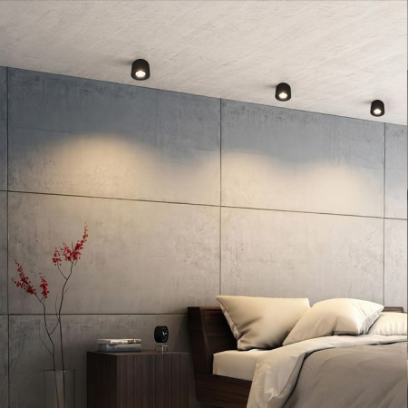 Открыть Накладной светильник Loft it Tictac 10219 Black 3000K Фото Накладной светильник Loft it Tictac 10219 Black 3000K