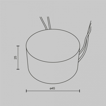 Фото Блок питания Maytoni  PSL-TR40-300mA