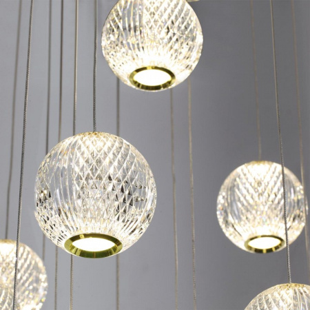 Фото Накладной светильник Odeon Light Crystal 1 5008/120L