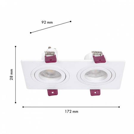 Фото Встраиваемый светильник Favourite Lamppu 4647-2C