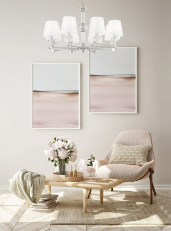 Фото Подвесная люстра Maytoni Riverside MOD018PL-08CH