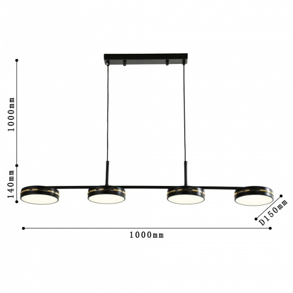 Фото Подвесной светильник F-promo Disco 4042-4P