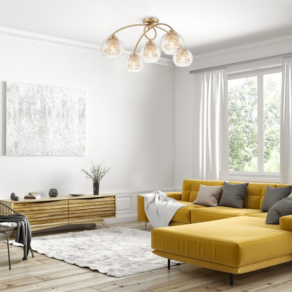 Фото Потолочная люстра Escada Sulla 284/5