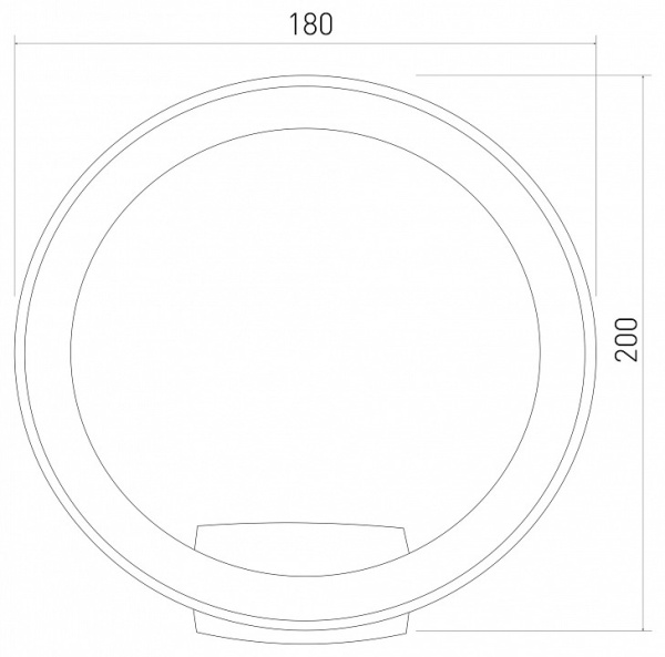 Фото Светильник на штанге Elektrostandard Ring a054933